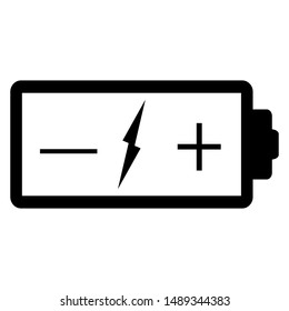 battery icon design vector template