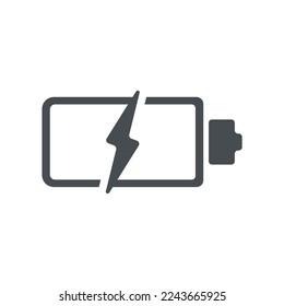 battery icon design vector template