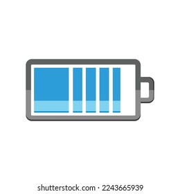 battery icon design vector template