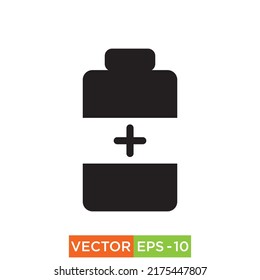 Battery Icon design  Vector for web use 