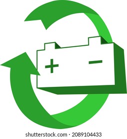 Battery icon for electric vehicles and the whole industry