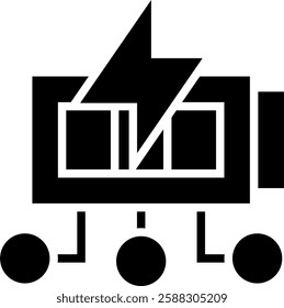 Battery Icon Element For Design