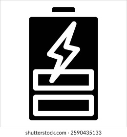 Battery Icon Element For Design