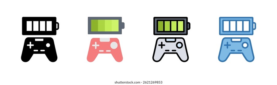 Battery Icon Element For Design