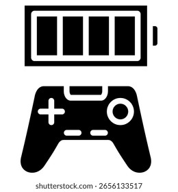 Battery Icon Element For Design