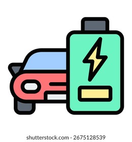 Elemento De Ícone De Bateria Para Design