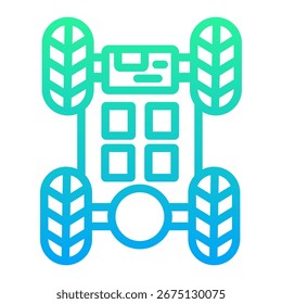 Elemento de icono de batería para diseño