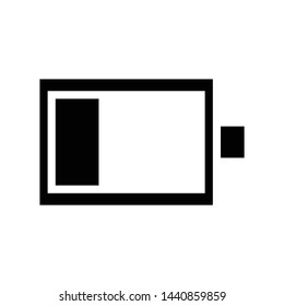 battery icon. flat illustration of battery vector icon for website, pattern, design, logo, etc.