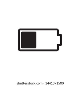 battery icon flat style design