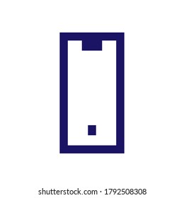 Battery icon. Flat vector graphic in white background.