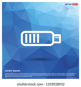 Battery icon - free vector icon