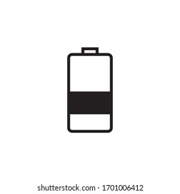 Icono de batería para proyectos de diseño gráfico