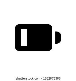 Battery icon for graphic design projects