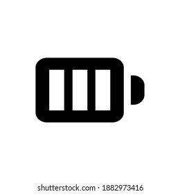 Battery icon for graphic design projects