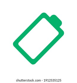 Battery  icon for graphic design projects