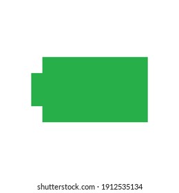Icono de batería para proyectos de diseño gráfico