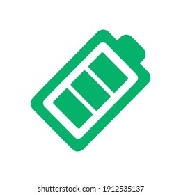Icono de batería para proyectos de diseño gráfico