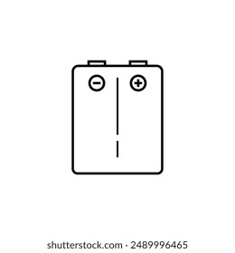 Battery icon illustration element design