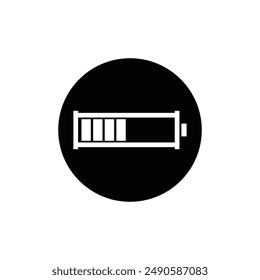 Diseño de elemento de ilustración de icono de batería