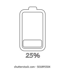 battery icon illustration idesign
