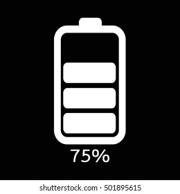 battery icon illustration idesign