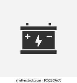 Battery icon illustration isolated vector sign symbol