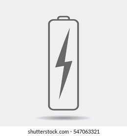 Battery Icon illustration isolated vector sign symbol