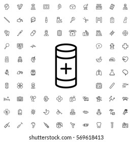 battery icon illustration isolated vector sign symbol