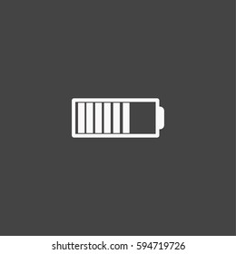 Battery icon illustration isolated vector sign symbol