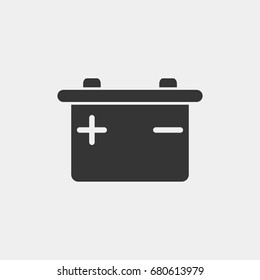 Battery  icon illustration isolated vector sign symbol