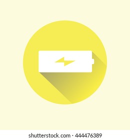 Battery icon - illustration stock vector