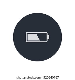 battery icon illustration vector, can be used for web and design