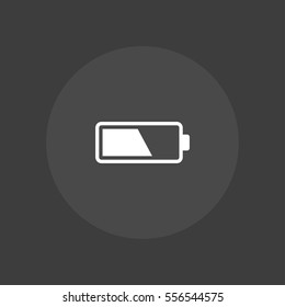 battery icon illustration vector, can be used for web and design.