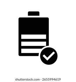 Icono de batería ilustración Vector diseño Plantilla