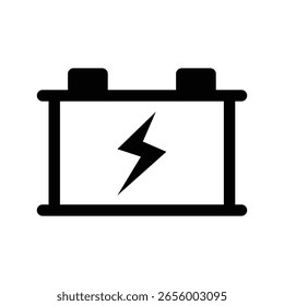 Icono de batería ilustración Vector diseño Plantilla