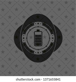 battery icon inside dark badge