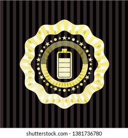 battery icon inside shiny badge