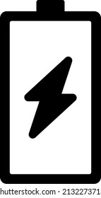 Battery icon isolated vector image.