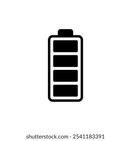 Battery icon logo design. battery Charging sign. battery charge level