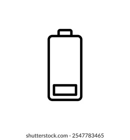 Diseño del logotipo del icono de la batería. señal de carga de la batería. nivel de Recargo de la batería