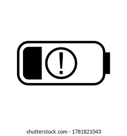 Battery icon or logo isolated sign symbol vector illustration - high quality black style vector icons
