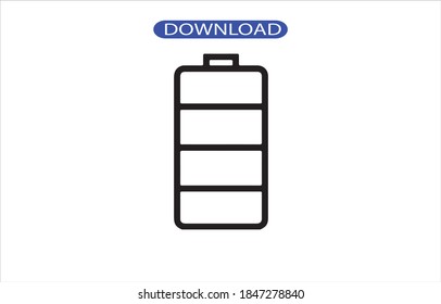 battery icon or logo isolated sign symbol vector illustration - high quality black style vector icons.