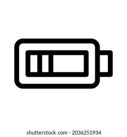 battery icon or logo isolated sign symbol vector illustration - high quality black style vector icons
