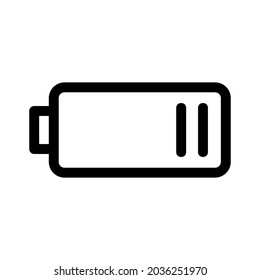 battery icon or logo isolated sign symbol vector illustration - high quality black style vector icons
