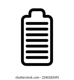 battery icon or logo isolated sign symbol vector illustration - high quality black style vector icons
