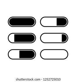 Battery icon logo vector design.