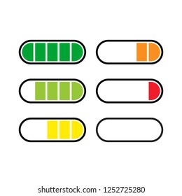 Battery icon logo vector design.