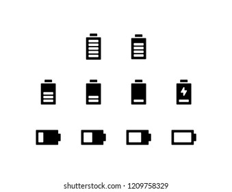 Battery Icon Logo Vector Symbol