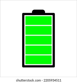 battery icon, on a white background.