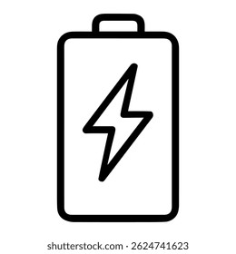 Batteriesymbol auf weißem Hintergrund, Vektor
Vektoröko-Symbol